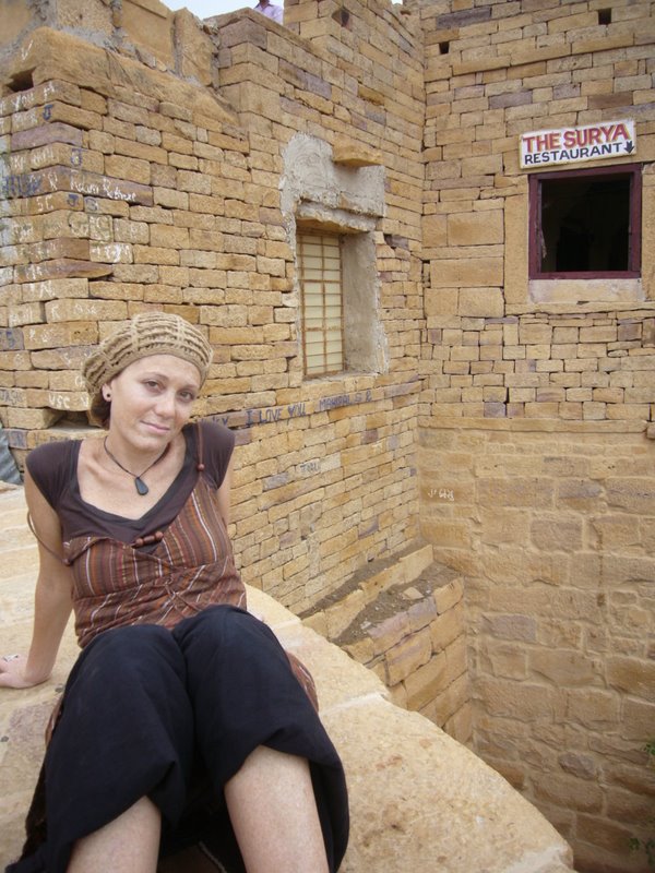 Travel - India - Rajasthan - Jaisalmer - The Red Fort - The Bastion Walls